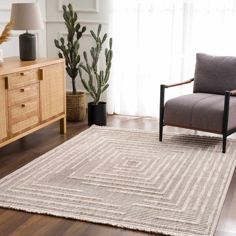 Lunao Elegant High/Low Area Rug - Ornate Home