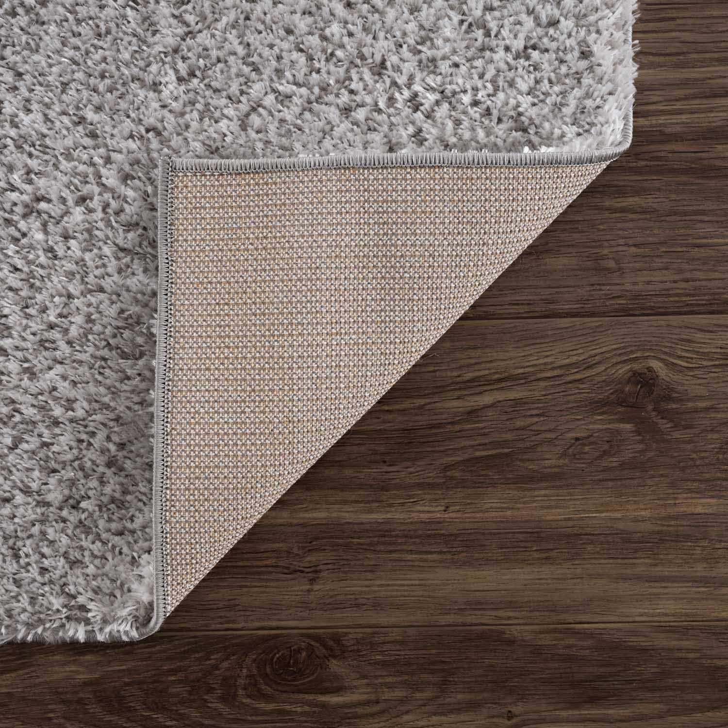Lunaro Gray Subtle Wavy Abstract Modern Minimalist Polyester Machine Woven Area Rug - Clearance - Ornate Home