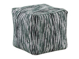 Lundy Multi-color Pouf - Ornate Home