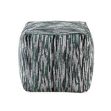 Lundy Multi-color Pouf - Ornate Home
