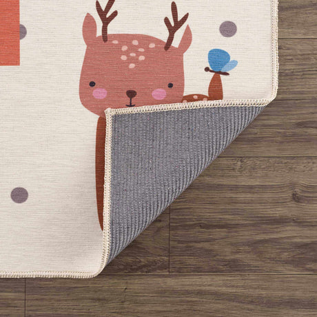 Lundy Washable Kids Hopscotch Colorful Rug - Ornate Home