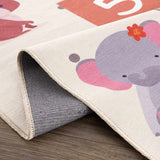 Lundy Washable Kids Hopscotch Colorful Rug - Ornate Home