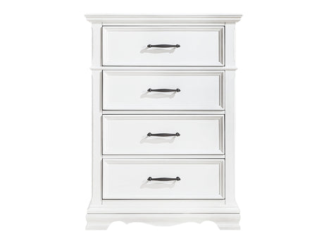 Lunera White Chest - Ornate Home