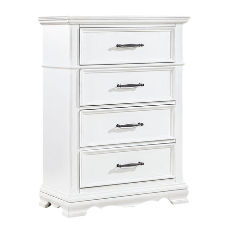 Lunera White Chest - Ornate Home
