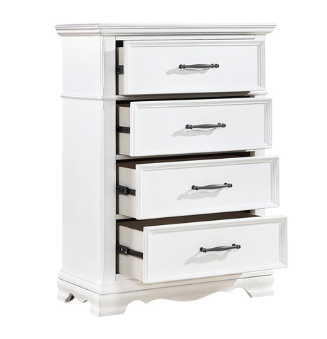 Lunera White Chest - Ornate Home