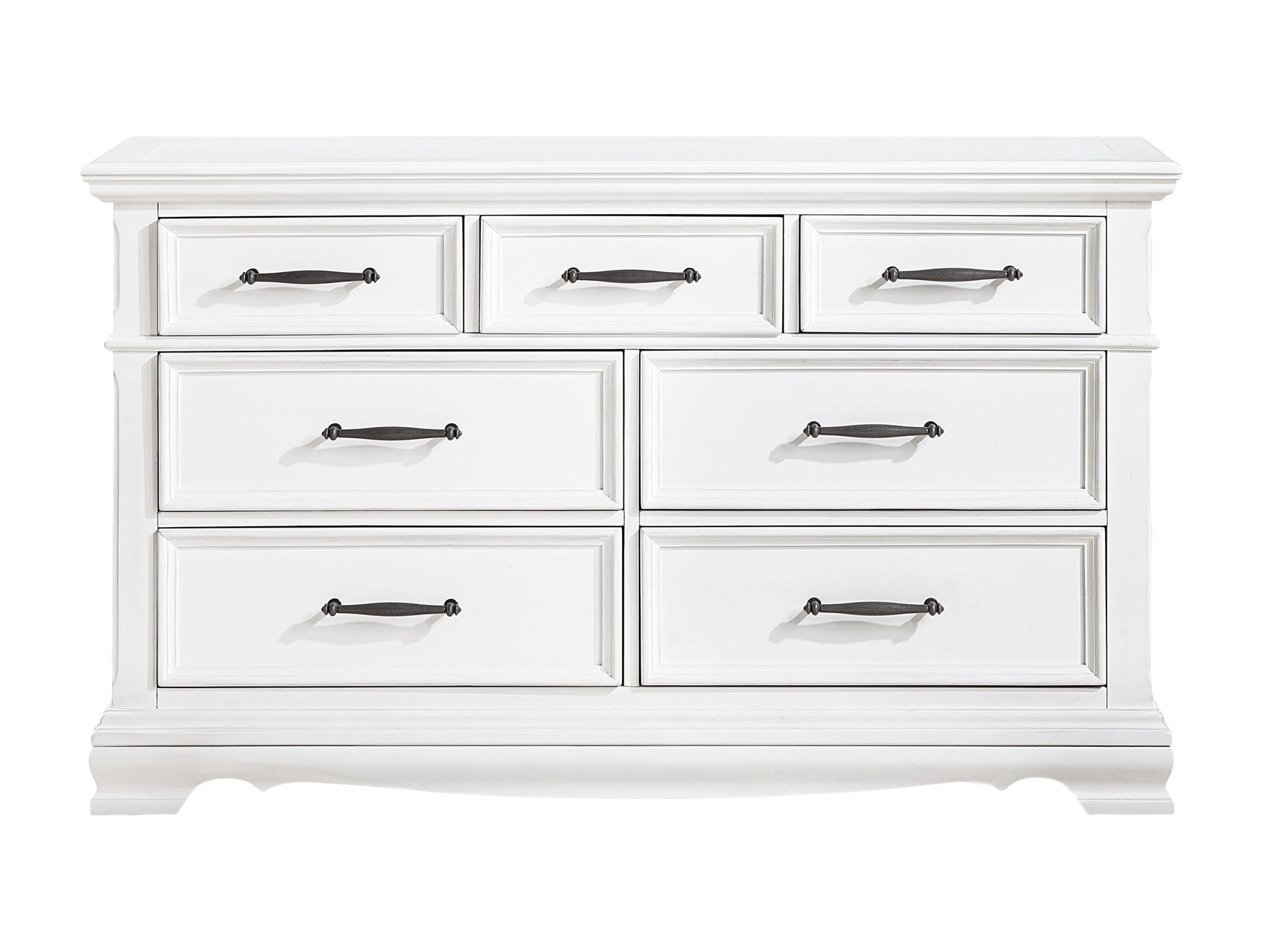 Lunera White Dresser - Ornate Home