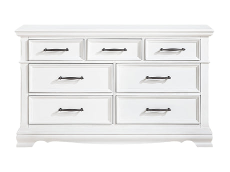 Lunera White Dresser - Ornate Home