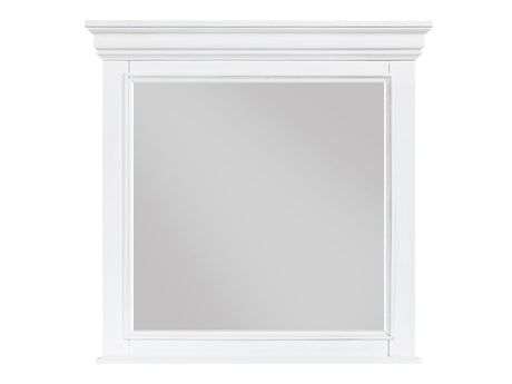 Lunera White Mirror - Ornate Home