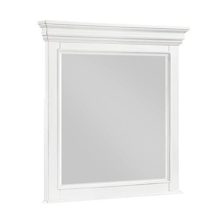 Lunera White Mirror - Ornate Home