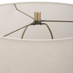 Lunia Gray Glass Table Lamp - Ornate Home