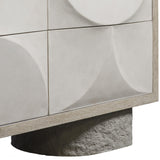 Lunula Sand Grey/Vellum/Flaxen Dresser - Ornate Home