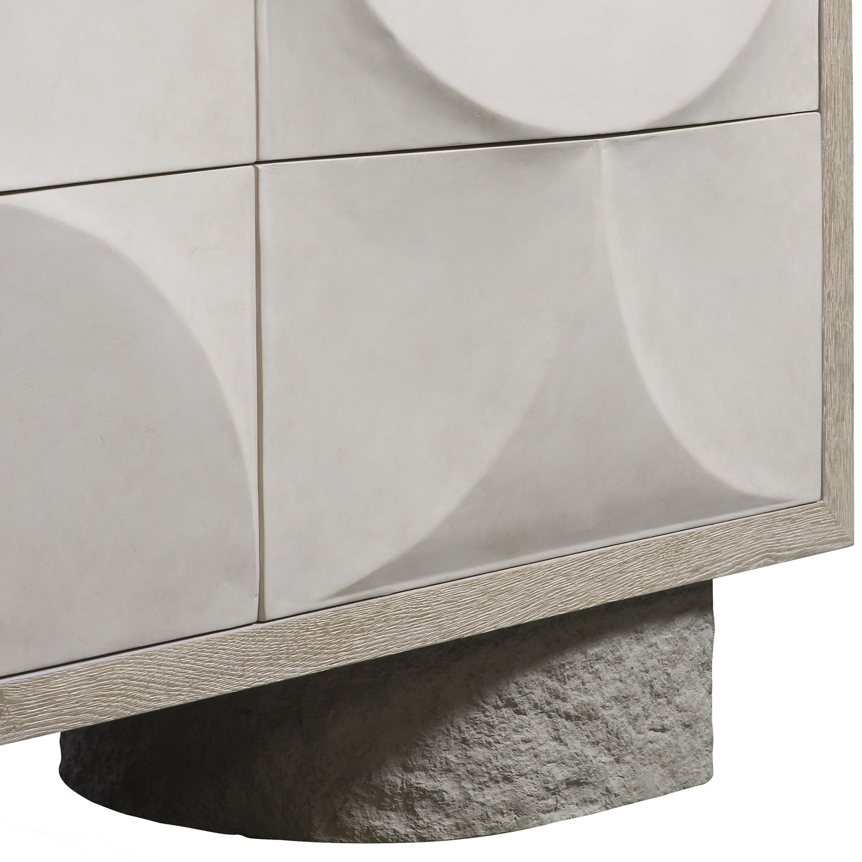 Lunula Sand Grey/Vellum/Flaxen Dresser - Ornate Home