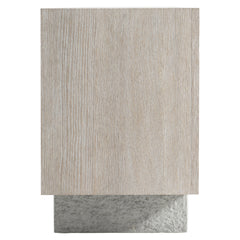 Lunula Sand Grey/Vellum/Flaxen Entertainment Credenza - Ornate Home