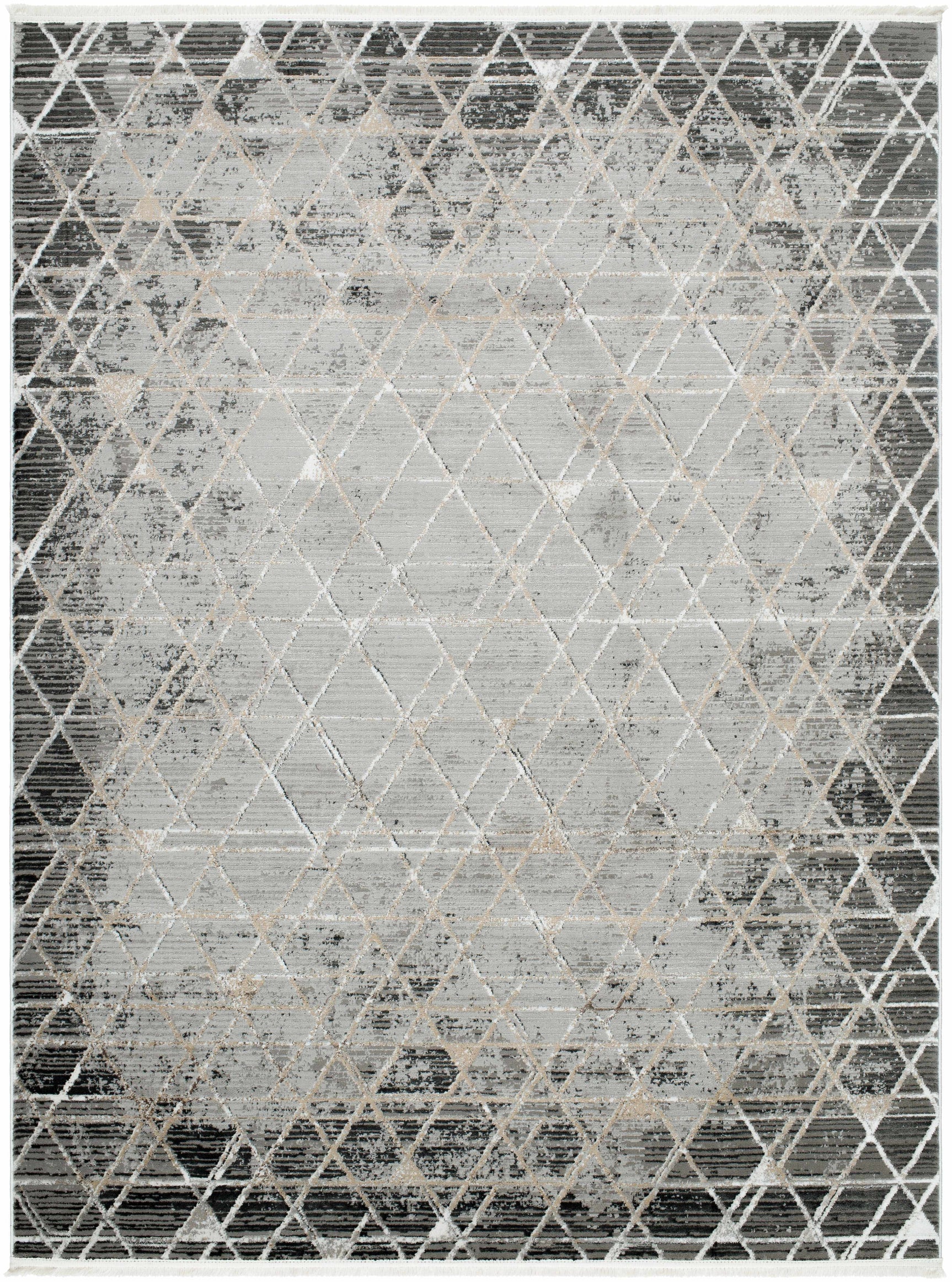 Luol Gray Area Rug - Clearance - Ornate Home