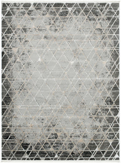 Luol Gray Area Rug - Clearance - Ornate Home