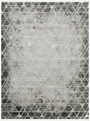 Luol Gray Area Rug - Clearance - Ornate Home