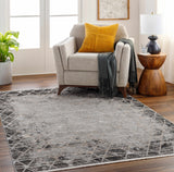 Luol Gray Area Rug - Clearance - Ornate Home