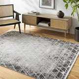 Luol Gray Area Rug - Clearance - Ornate Home