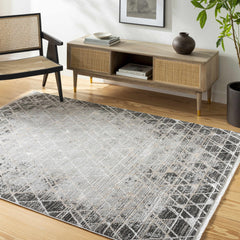 Luol Gray Area Rug - Clearance - Ornate Home