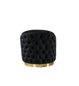 Lupino Black Velvet Chair - Ornate Home
