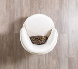 Lupino Ivory Velvet Chair - Ornate Home