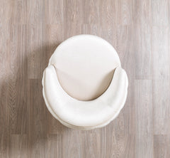 Lupino Ivory Velvet Chair - Ornate Home