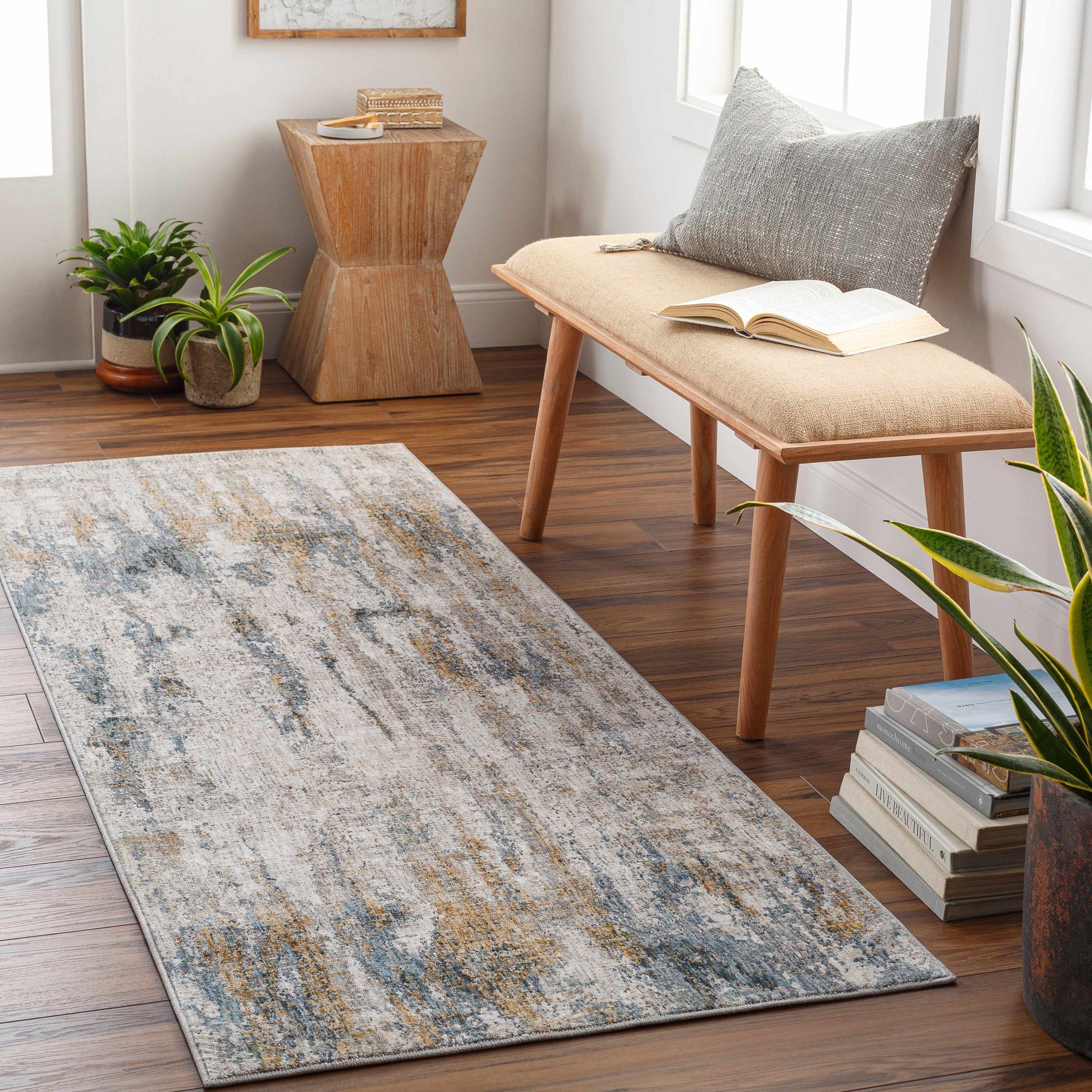 Lurnea Luxe Fringe Rug - Ornate Home
