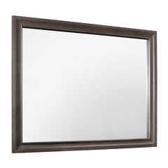 Luster Gray Dresser Top Bedroom Mirror - Ornate Home