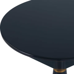 Luster Navy Blue Accent Table - Ornate Home