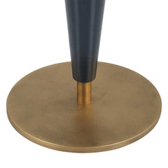 Luster Navy Blue Accent Table - Ornate Home