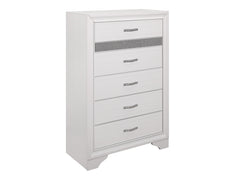 Luster White Chest - Ornate Home