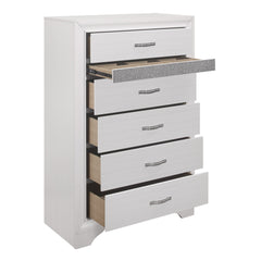 Luster White Chest - Ornate Home