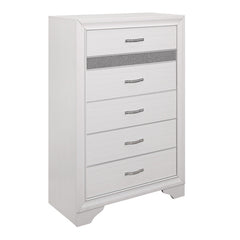Luster White Chest - Ornate Home