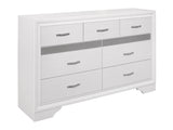 Luster White Dresser - Ornate Home