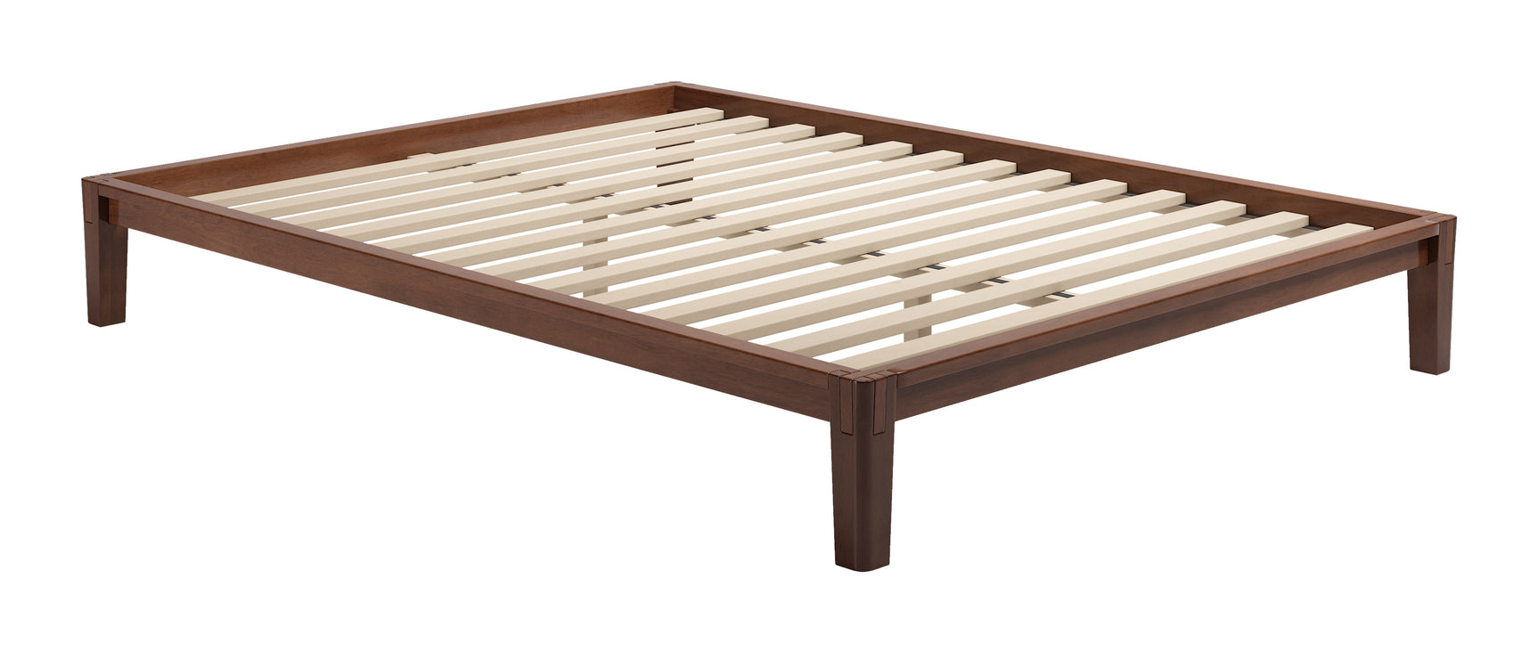 Luum Walnut Queen Platform Bed Frame - Ornate Home