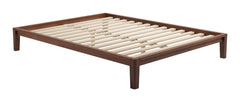 Luum Walnut Queen Platform Bed Frame - Ornate Home
