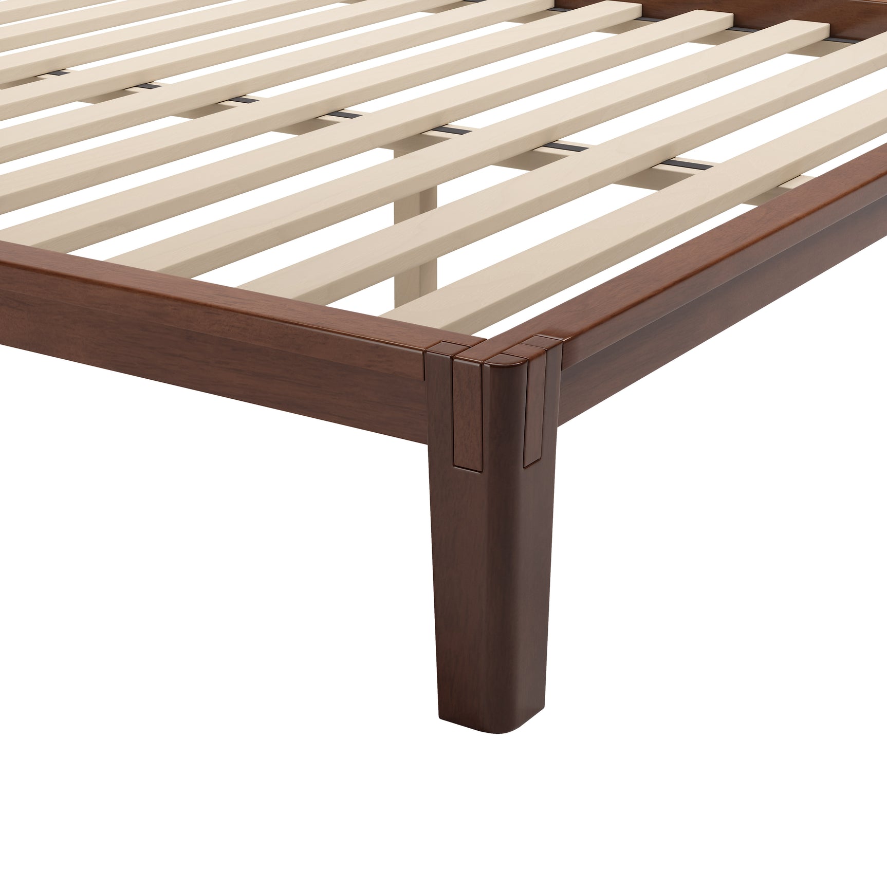 Luum Walnut Queen Platform Bed Frame - Ornate Home