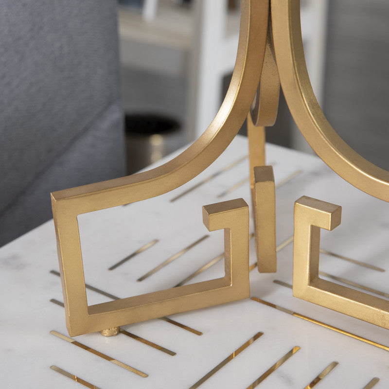 Lux Gold/Brass Table Lamp - Ornate Home