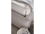 Lux Medina Pebble King Upholstered Bed - Ornate Home