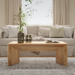 Lux Natural Cocktail Table - Ornate Home