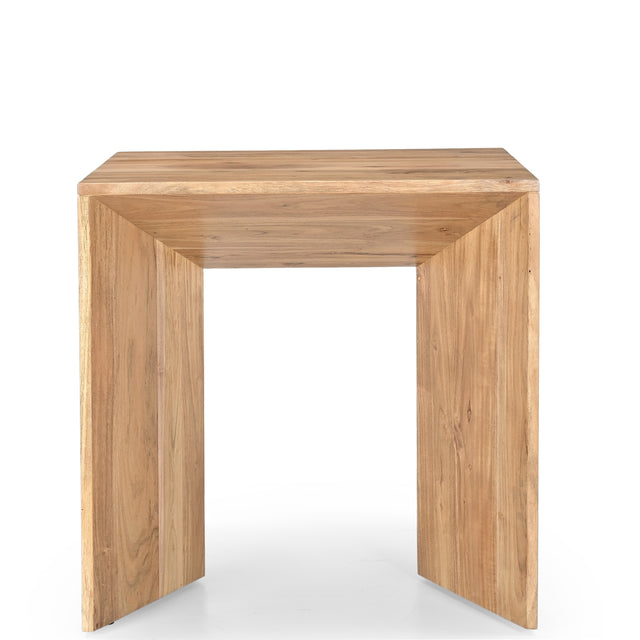 Lux Natural End Table - Ornate Home