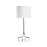 Lux Silver Table Lamp - Ornate Home