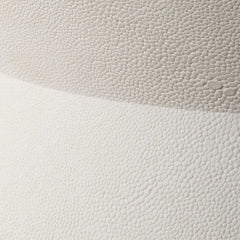 Luxe White Shagreen Round Box - Ornate Home