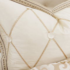 Luxembourg Crème Comforter Set - Ornate Home