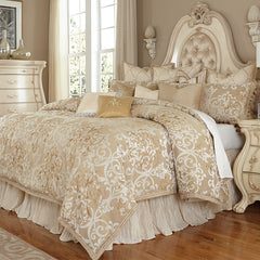 Luxembourg Crème Comforter Set - Ornate Home