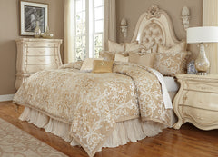 Luxembourg Crème Comforter Set - Ornate Home