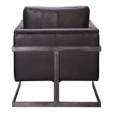 Luxley Black Club Chair - Ornate Home