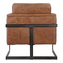 Luxley Brown Club Chair - Ornate Home