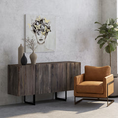 Luxley Brown Club Chair - Ornate Home