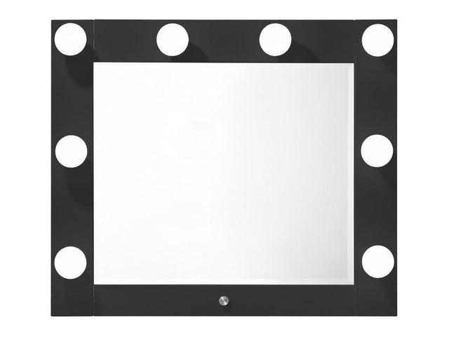 Luxo Black Vanity Top w/ LED - Ornate Home